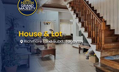Fully Furnished House and Lot for Sale in Tagaytay