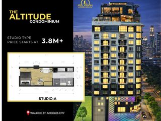 NEW PROJECT ‼️ PRE-SELLING ‼️ LUXURY STUDIO TYPE CONDO UNIT IN WALKING STREET ANGELES CITY NEAR CLARK PAMPANGA