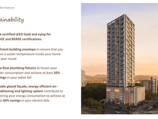 For Sale: 3 Bedroom Corner at Lucima Residences in Cebu Business Park - 128sqm.