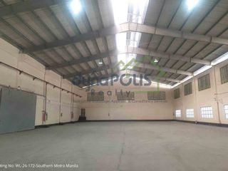 1000 SQM WAREHOUSE FOR LEASE IN SOUTHERN METRO MANILA