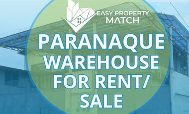 Paranaque Warehouse with Office for Rent / Sale near NAIA Airport