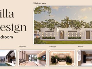 Villa Bali dekat pantai private pool bisa KPR harga 1M tanah 1 are 1Bed Hingga 3Bed