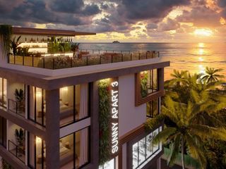 Apartemen hunian hanya satu menit dari pantai!