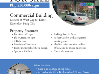 COMMERCIAL BUILDING FOR SALE