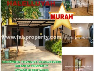 Dijual rumah bagus di Cendana Spring,Lippo Karawaci Brt LT50m2 LB52m2,Selatan,2BR,Tingkat 2lt