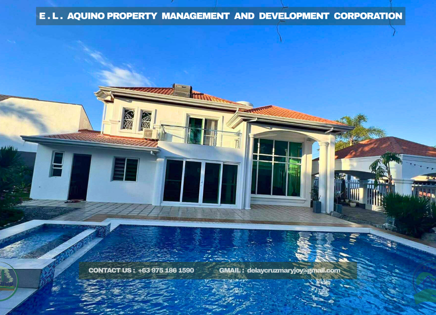 FULLY FURNISHED HOUSE WITH SWIMMING POOL FOR SALE LOCATED IN A SECURED ...