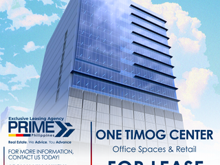 High-Visibility Commercial Unit Available in One Timog Center, QC