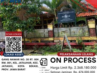 DIJUAL TANAH DAN BANGUNAN MELALUI LELANG‼️