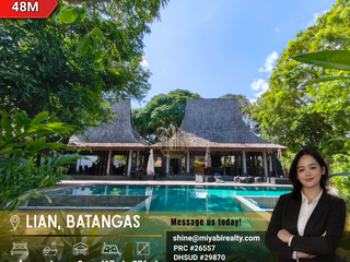 48M Fully Furnished Private Beach House Walking Distance to Beach in Lian Batangas For Sale LSS