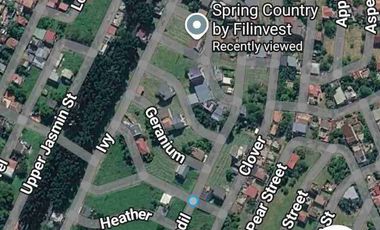 Lot For Sale 108sq.m Spring Country Batasan Quezon City