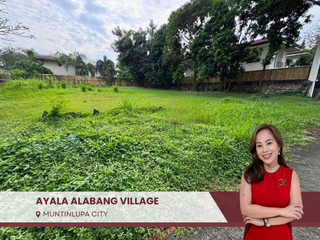 Exclusive Prime Lot for Sale in Ayala Alabang Village Muntinlupa City | Not Perimeter, Clean Title📣PRICE DROP🔔