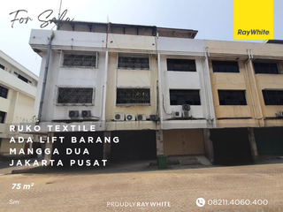 Ruko Textile Mangga Dua, Ada Lift Barang, Jakarta
