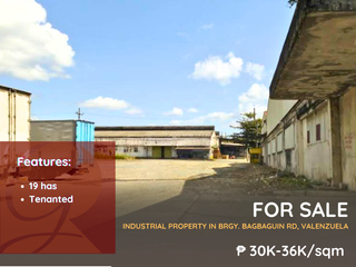 For Sale: Industrial Property located at Brgy. Bagbaguin Rd, Valenzuela, Metro Manila
