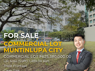 FOR SALE COMMERCIAL LOT MUNTINLUPA CITY