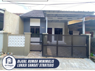 RUMAH CANTIK MINIMALIS BARU DIRENOVASI DI VILLA DAGO PAMULANG (HR39)