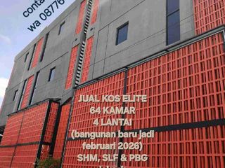 Jual KOS ELITE / GUEST HOUSE 64 KAMAR, 4 LANTAI dekat kampus unud JIMBARAN BALI