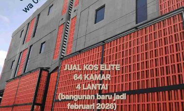 Jual KOS ELITE / GUEST HOUSE 64 KAMAR, 4 LANTAI dekat kampus unud JIMBARAN BALI