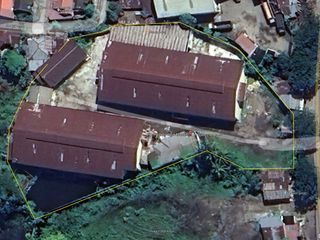 Gudang Padang Lubuk Begalung, Lt 7.355 m2, LB 3.410 m2, SHM, Harga 65 milyar