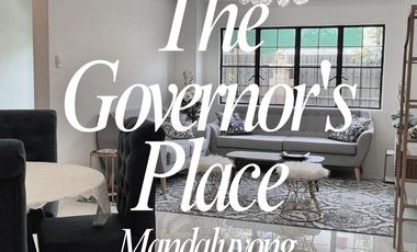 2BR Ground Floor Unit for Sale in The Governors Place Mandaluyong