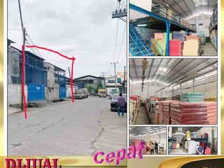 DIJUAL GUDANG HARGA  SAMPAI DEAL LUAS 750 M ² DI PERGUDANGAN NUSA INDAH JURUMUDI TANGERANG