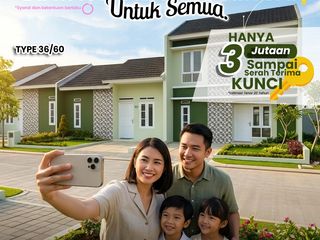 HUNIAN SUBSIDI TIPE 36/60 PALING STRATEGIS DI SUKABUMI - HANYA 2 MENIT KE JALAN NASIONAL SUKABUMI - BOGOR