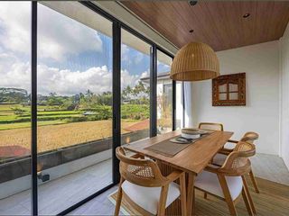 DIJUAL VILLA BRAND NEW DENGAN VIEW SAWAH YANG LUAS DI UBUD BALI