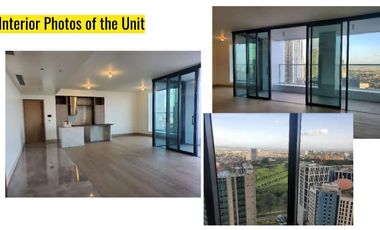 FOR SALE: Luxury 3-Bedroom Premier at Aurelia Residences – West Tower