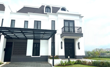 Rumah hoek Cluster Jasmia 3lt 12x16 272 SCG Summarecon Crown Gading Bekasi