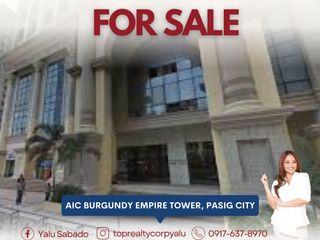 91.81 sqm Office Unit For Sale in AIC Burgundy Empire Tower, Ortigas Center, Pasig City