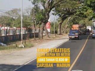 H// Tanah LD 101 mtr, NOL Jalan Raya Propinsi MADIUN - Surabaya, Lokasi Istimewaa