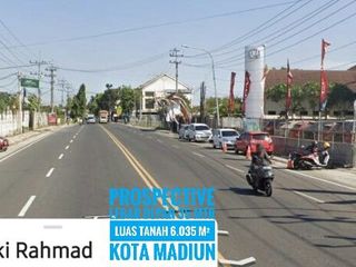 Ba// Tanah LD 35 mtr, Jl Basuki Rahmad KOTA MADIUN Lokasi Strategis