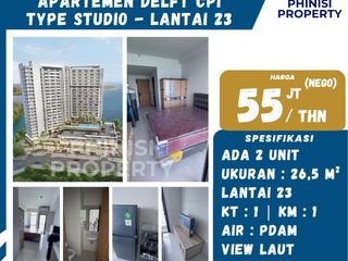 Disewakan Apartemen Delft Type Studio Di Citraland City Cpi Include IPL