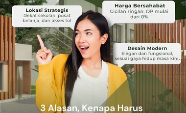 Jual Rumah Cluster Bhakti Residence 2 Lantai Tangerang Siap Huni