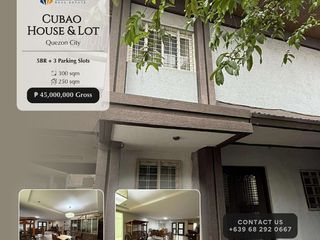 4BR House and Lot with 3-Car Garage and Business Potential in Cubao FOR SALE H078