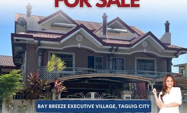 FOR SALE 4BR 4 Bedroom House & Lot in Bay Breeze Executive Village, Taguig City