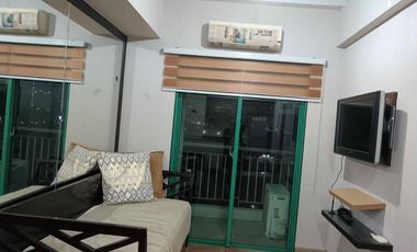 Corner unit with parking for sale at Bay Garden Condominium in Pasay
