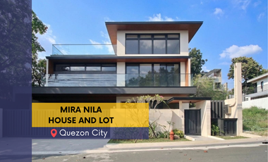 House and Lot For Sale in Mira Nila at Quezon City