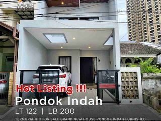 TERMURAHH!!
FOR SALE
BRAND NEW HOUSE
PONDOK INDAH 
FURNISHED

Dekat ke Pondok Indah Mall
Row jalan 2 mobil
Luas Tanah 122 m2
Luas Bangunan 200 m2
Bangunan 2,5 lantai & Rooftop
Kamar Tidur 4+1
Kamar Mandi 3+1
Kitchen Set
Listrik 7700 watt
Carport 2 mobil

Harga Rp 6.5 M Menjadi 6.25 M
.

BOOK NOW! Hubungi Danish sekarang!
—
Visit show unit atau Info 

Direct Message atau Whatsapp:

+62 851 8770 ----