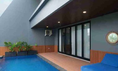 DIJUAL NEW VILLA 3BR READY UNIT VIEW SAWAH DI PERERENAN LEASEHOLD & FREEHOLD