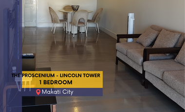 1 Bedroom condo unit For Sale in The Proscenium at Rockwell Lincoln Tower at Makati City