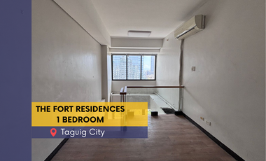 1 Bedroom condo unit For Sale in The Fort Residences at Taguig City
