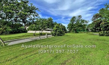 Ayala Westgrove Heights 375 sqm Lot for Sale