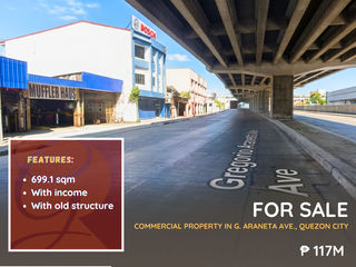 For Sale: Lot with Old Structure along G. Araneta Avenue, Bgy Doña Imelda, Quezon City