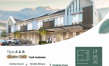 Rumah 2 lantai promo DP 0%