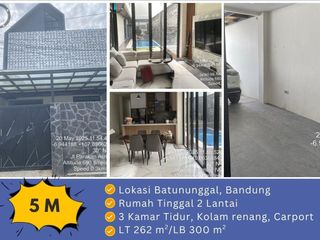 DIJUAL TANAH BESERTA BANGUNAN DEKAT JALAN RAYA