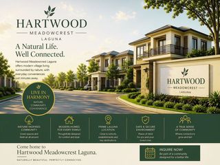 Binan Laguna Residential Lot for Sale at Hartwood Village Meadowcrest | Only Limited Lots Left!