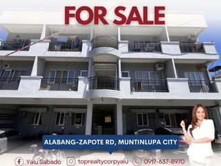 FOR SALE 3 Storey Commercial Building in Alabang Zapote Rs., Muntinlupa City