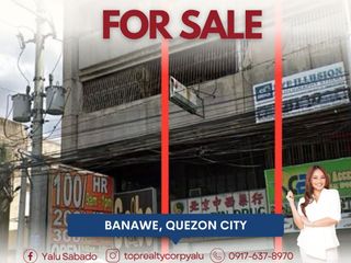 255 sqm 4-Storey Commercial Residential Property for Sale in Banawe Street Quezon City, Corner Lot