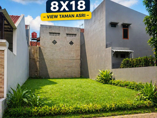 Bangun Rumah Impian! Kavling Metro Permata 1 uk 8x18 Hadap Taman