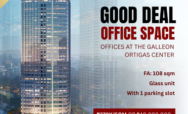 GOOD DEAL Office Space: Offices at The Galleon, Ortigas Center